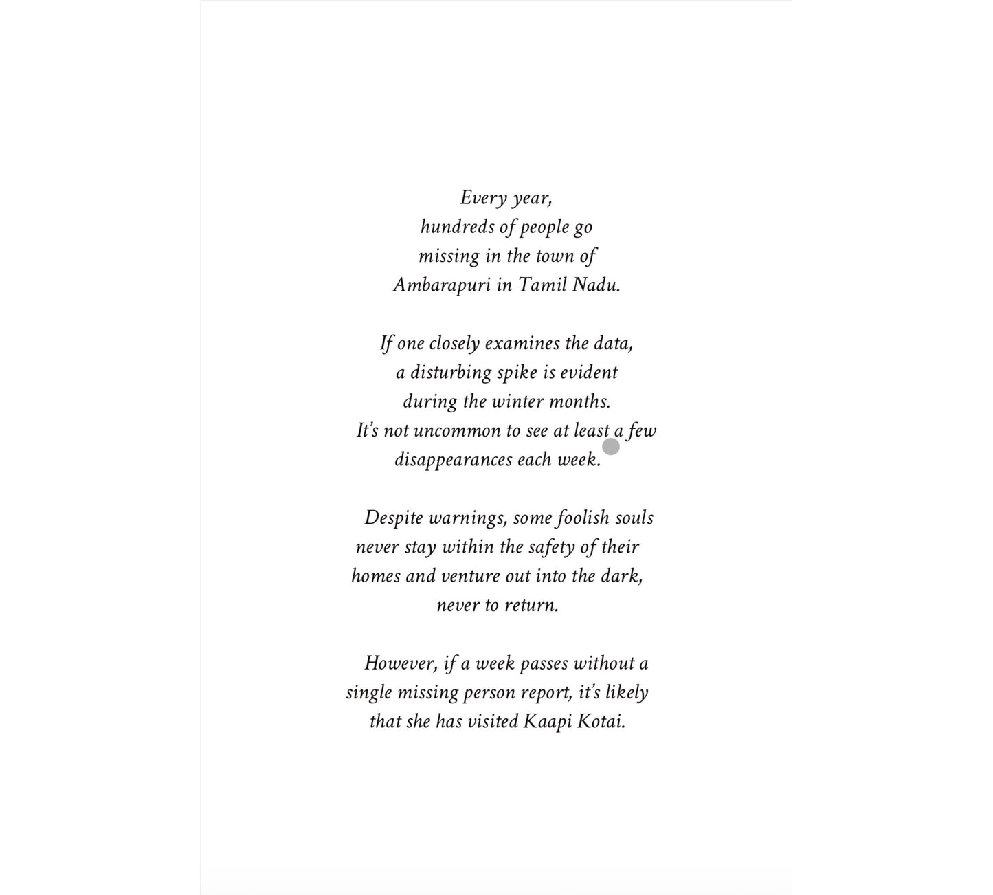 Fangs And Filter Coffee : A Short Scary Tale From Tamil Nadu